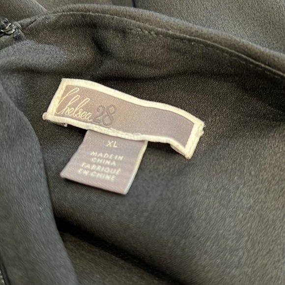 NWT Chelsea28 Spaghetti strap dress with ruffle cross the front - Picture 7 of 7